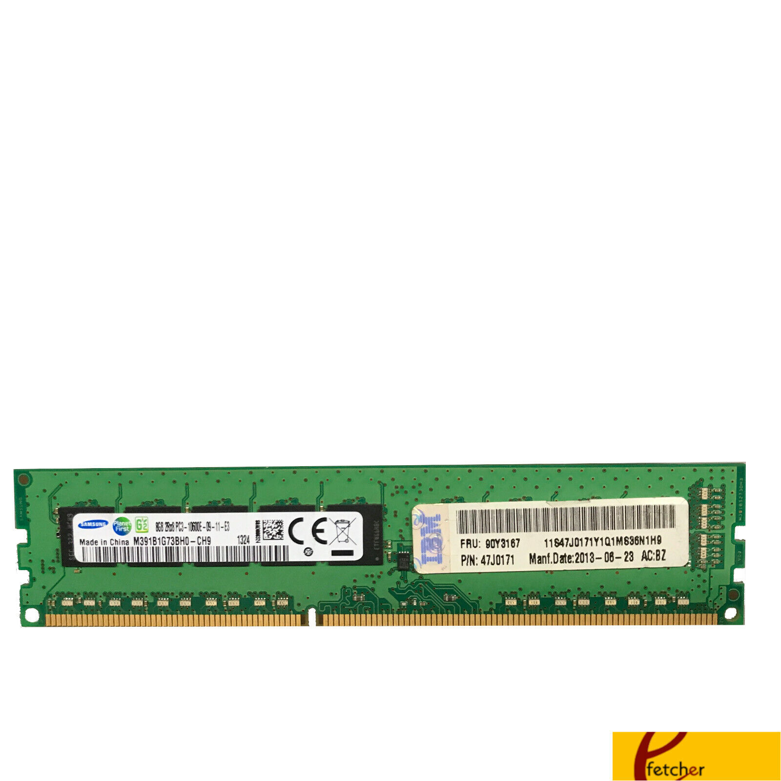 32GB KIT (4 X 8GB) MEMORY FOR Lenovo ThinkServer TS130 1105 P/ N 57Y4138, 64Y957