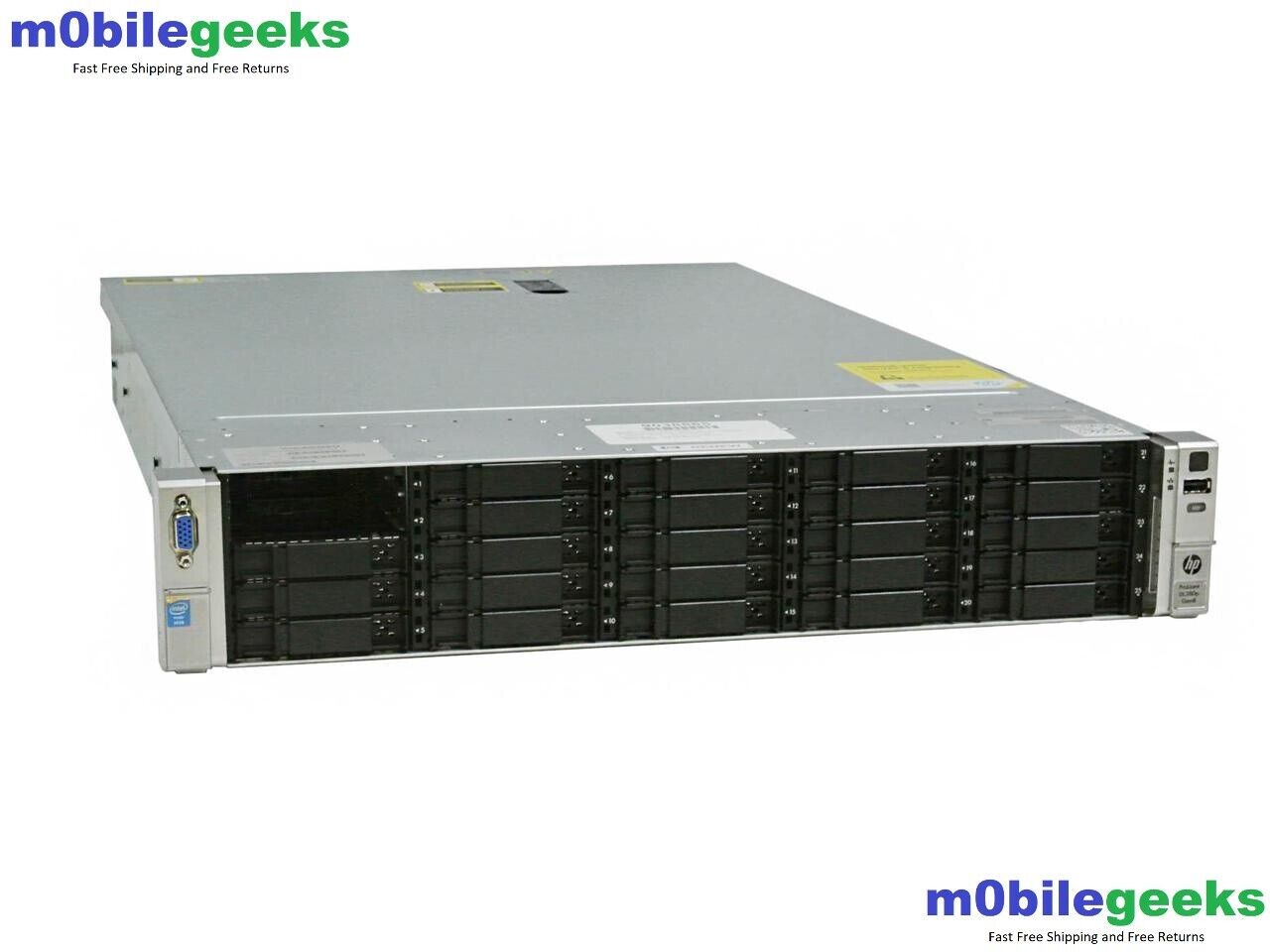 HPE 706539-S01 ProLiant DL380P G8 1P E5-2640 16 GB RAM 2U Rack Server - New