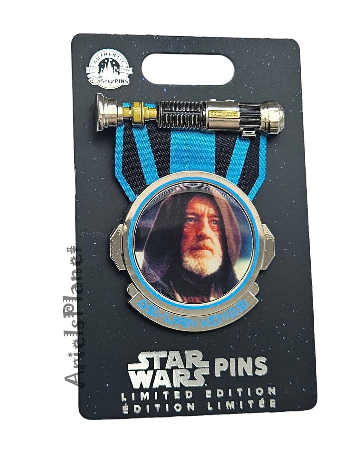 Disney Parks Star Wars Obi-Wan Kenobi Lightsaber Limited Release 3000 Pin