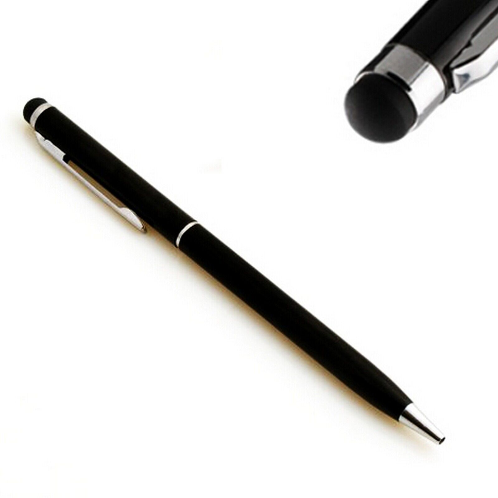 10x 2in1 Stylus Pen Ballpoint Stylus for Tablet/Smartphone (10 Piece)