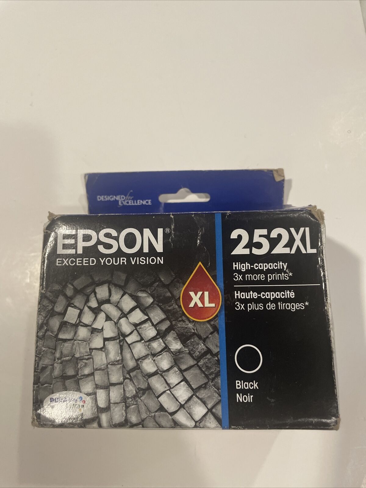 Genuine Epson 252XL High Capacity Black Ink Cartridge T252XL120 Dated 8/23