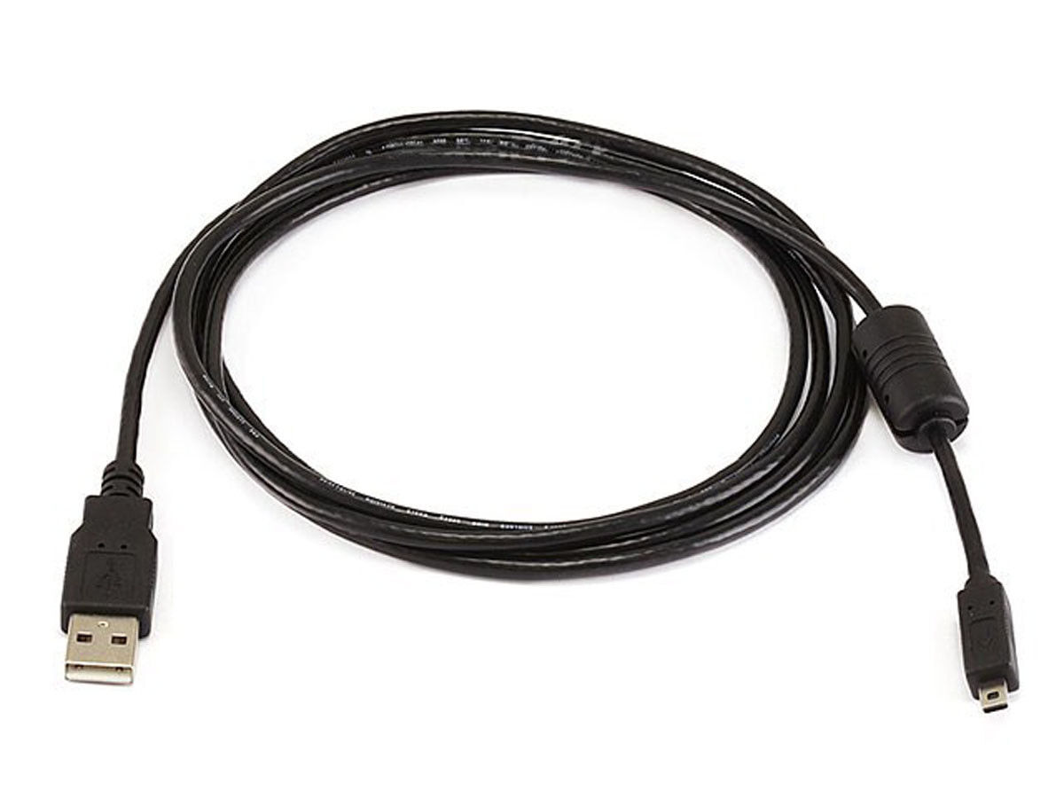 6ft A to Mini-B 8pin USB Cable for Pentax Panasonic Nikon Digital Cable 2735