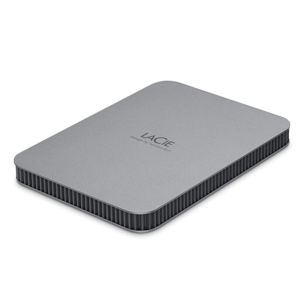 LaCie Mobile Drive Secure 2TB with Rescue (STLR2000400) Open Box