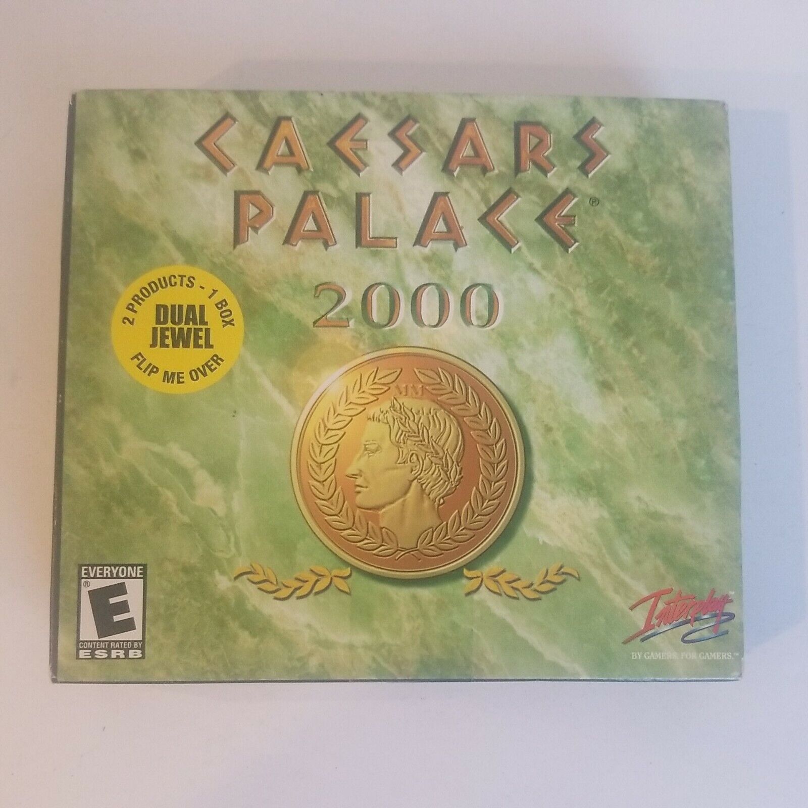 Very Rare Caesars Palace and Ceasar Palace 2000 PC CD Brand New Double Disc. 
