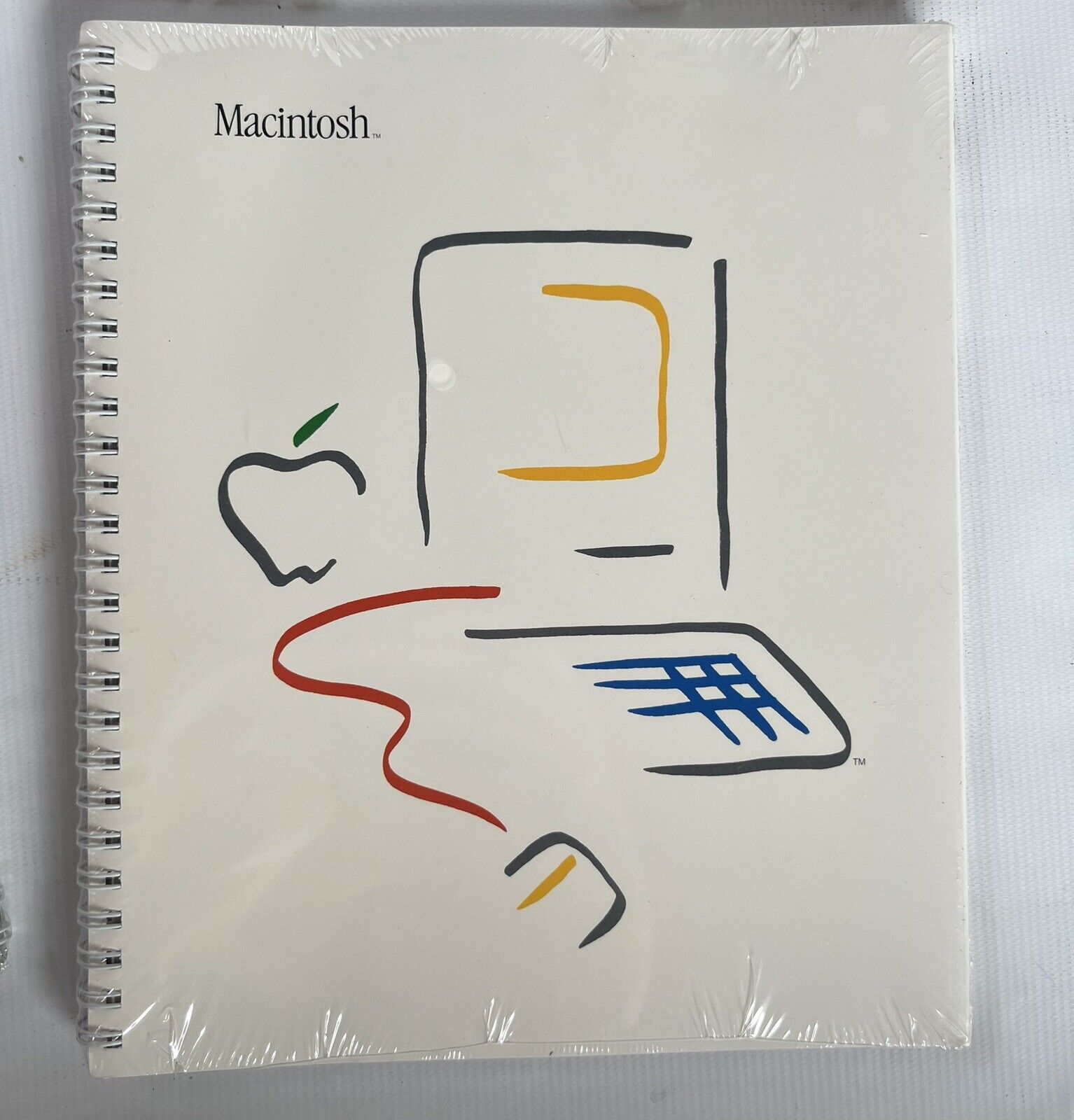 Sealed 1984 Macintosh User Manual M0001 128K Apple Mac 030-0687-B Picasso