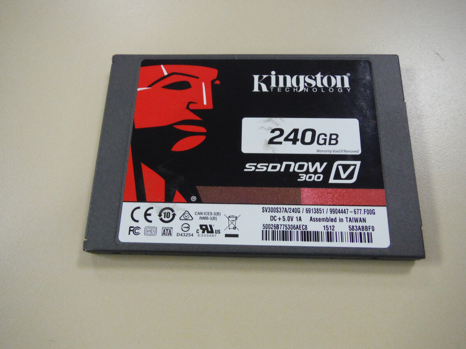 Kingston SSD V300 240GB  with Windows 10 Home 64-Bit Preloaded