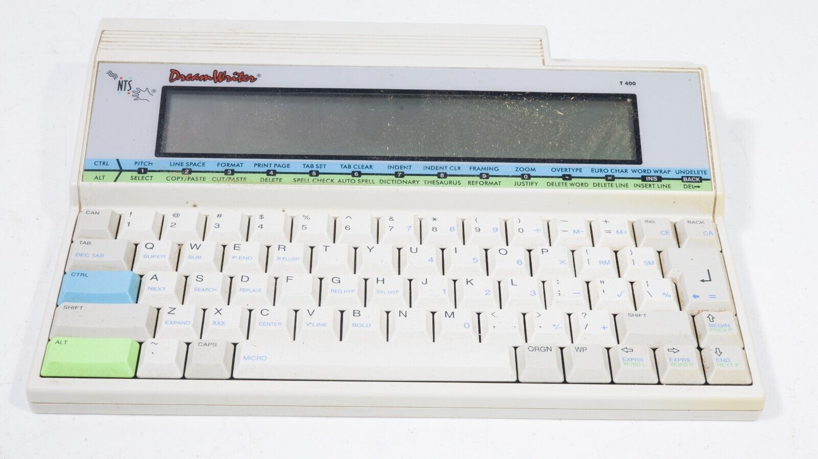 Vintage NTS Dreamwriter Dream Writer T400 portable word processor computer 6574