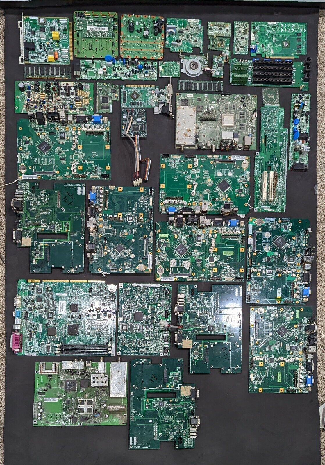 Large Lot Of Untested Motherboards