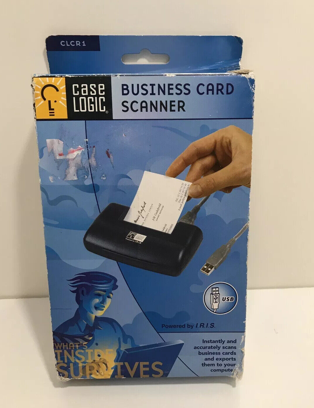 Case Logic Business Card Scanner CLCR1 New In Box Very Rare Find