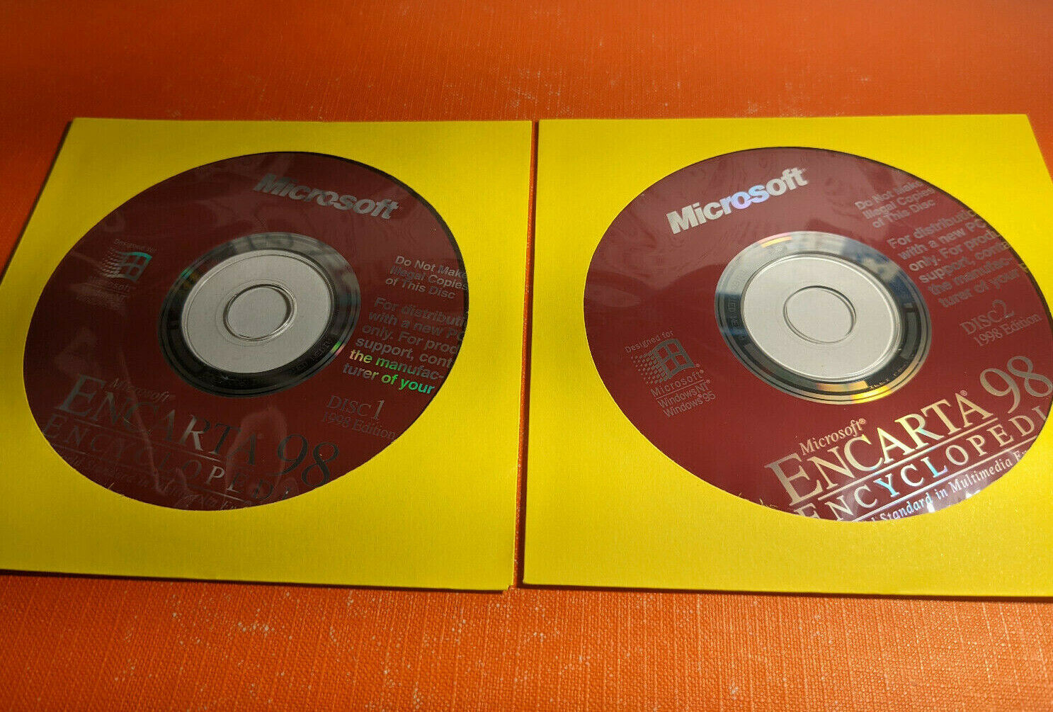 Vintage PC CD programs/software Jewel/Box MS-Dos/Windows 3.11/95/98/Mac soft
