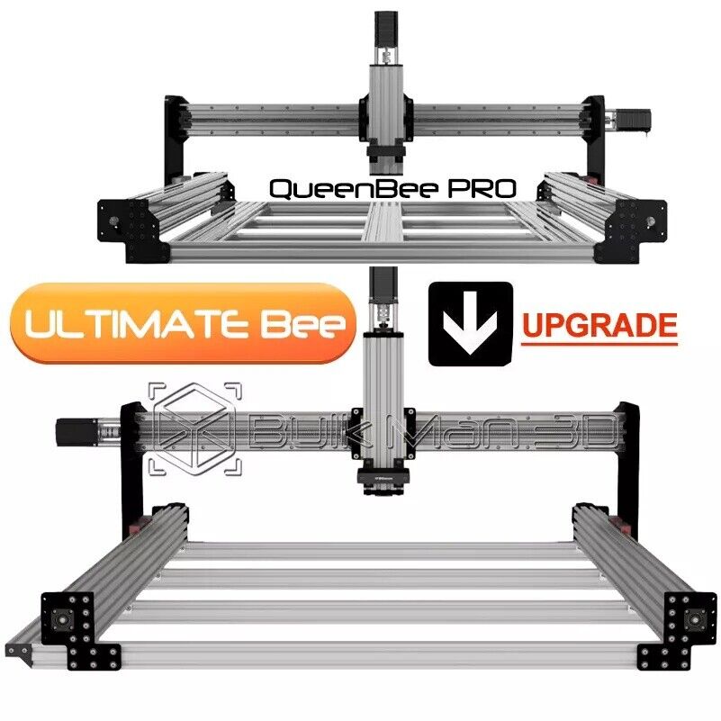 Upgrade Conversion Kit from QueenBee Pro to Ball Screw ULTIMATE Bee CNC Router