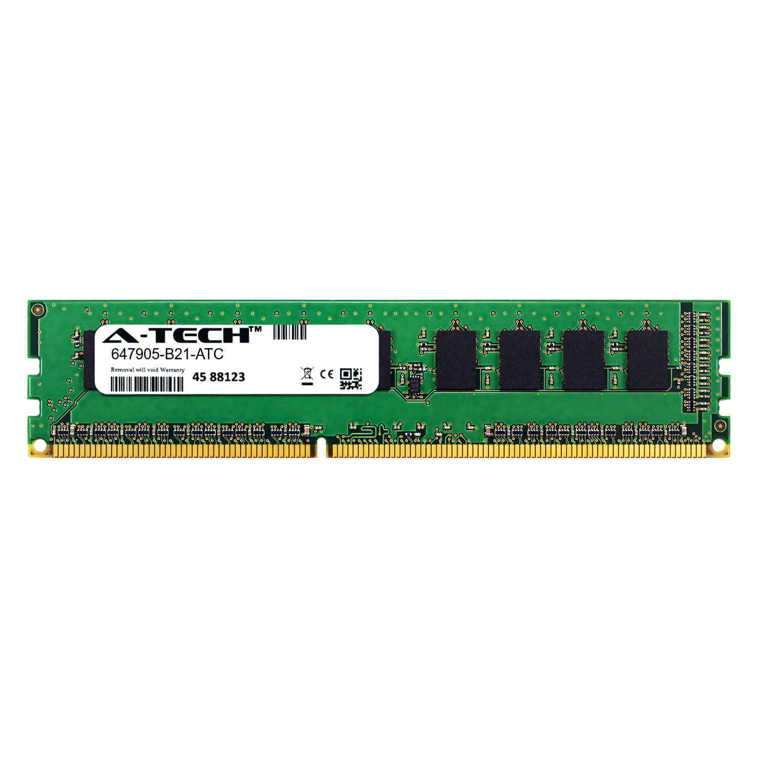 2GB DDR3 PC3-10600E ECC UDIMM (HP 647905-B21 Equivalent) Server Memory RAM