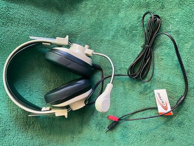 Califone 3066AV White Headband Headsets