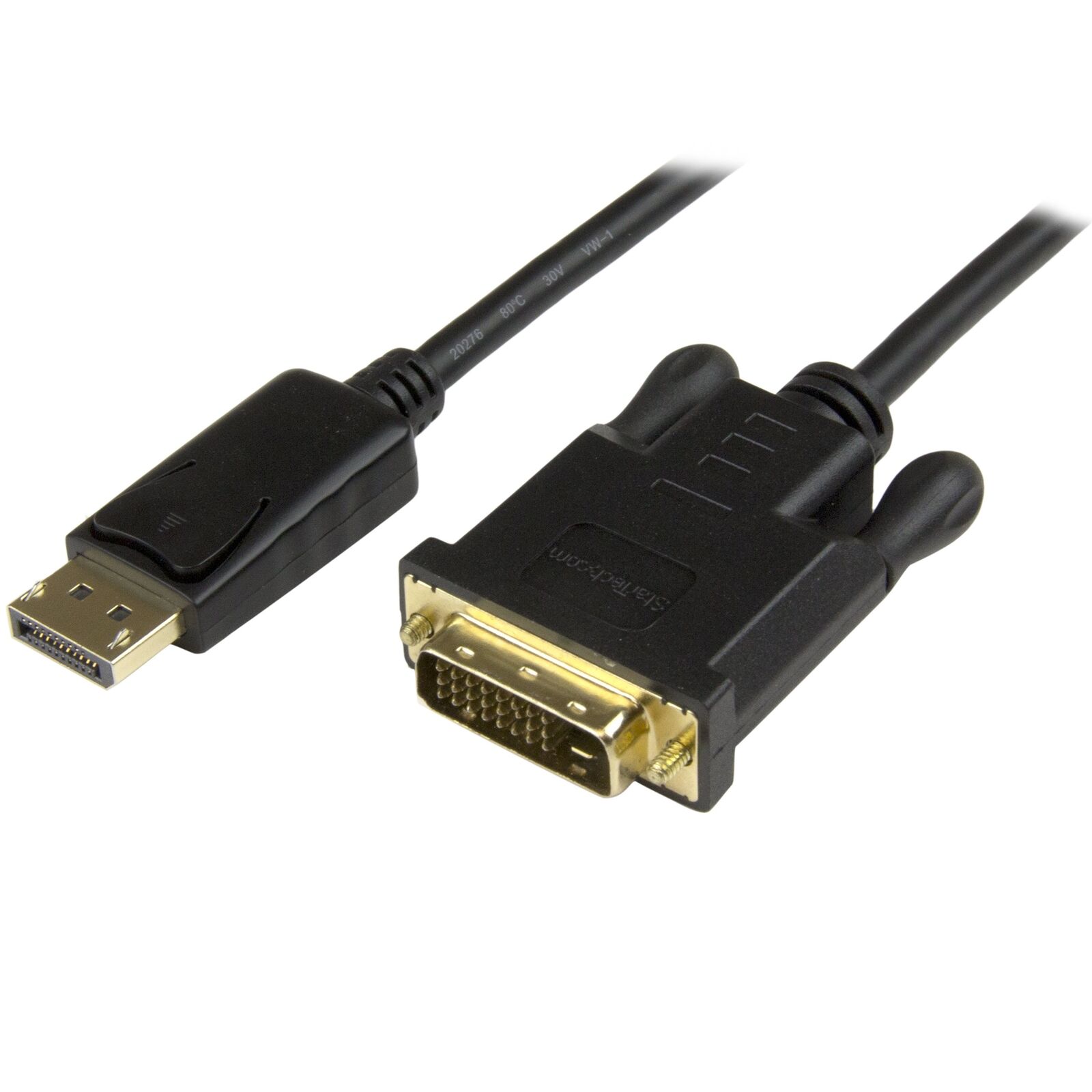 StarTech.com DisplayPort to DVI Converter Cable - DP to DVI Adapter - 3ft - 1920