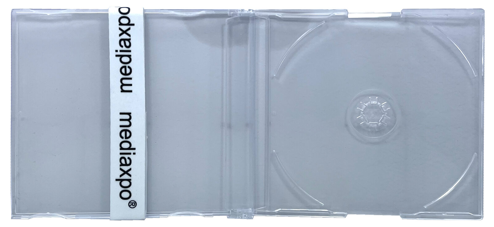 SLIM Import CD-5 Maxi SUPER Clear CD Jewel Cases J Card European 7.2mm Lot
