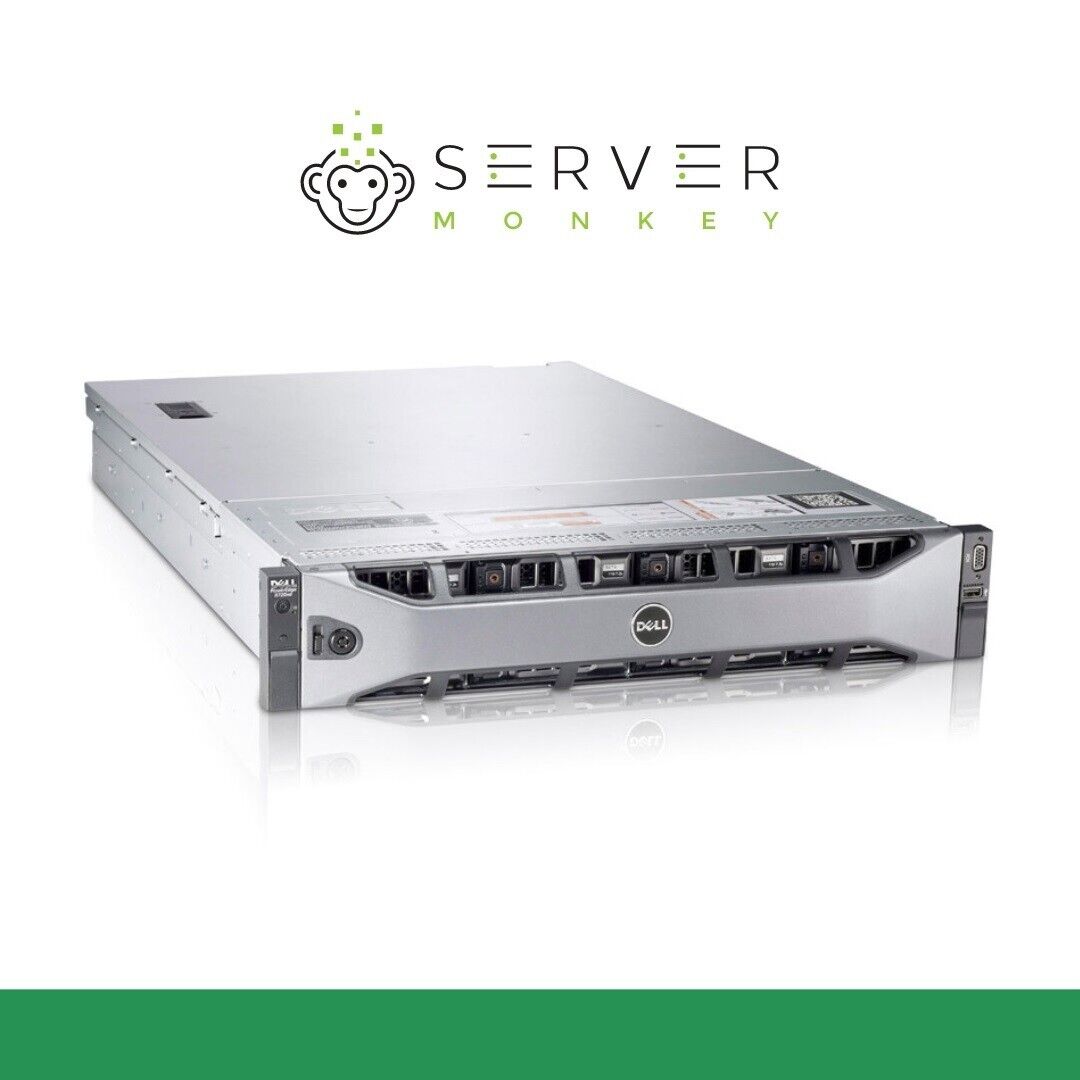 Dell PowerEdge R730XD Server | 2x E5-2680V3 | 512GB | H730P | 12x 4TB SATA HDDs