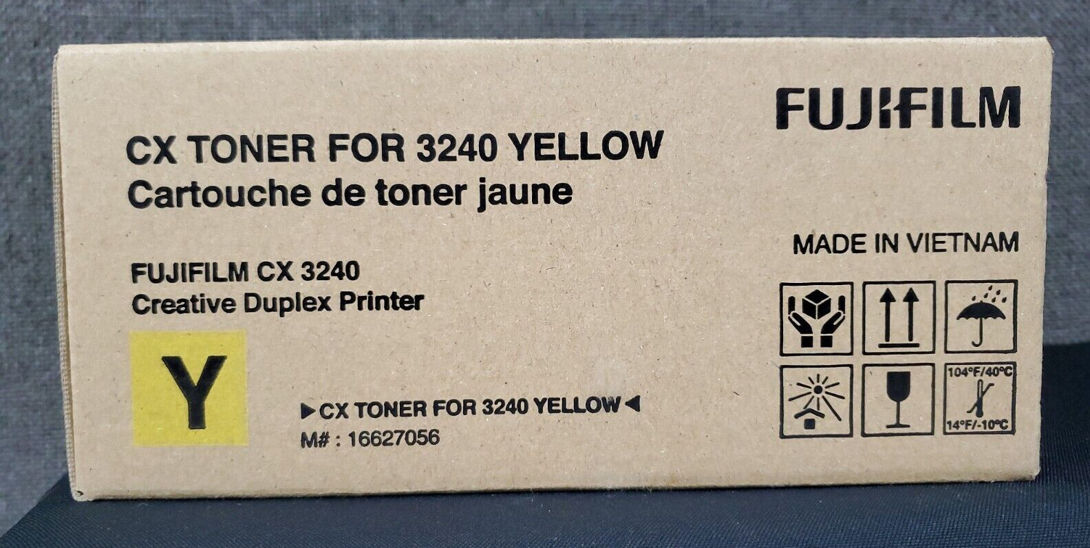 NEW Fujifilm CX Toner For 3240 Yellow Model CT203195 Fuji Film