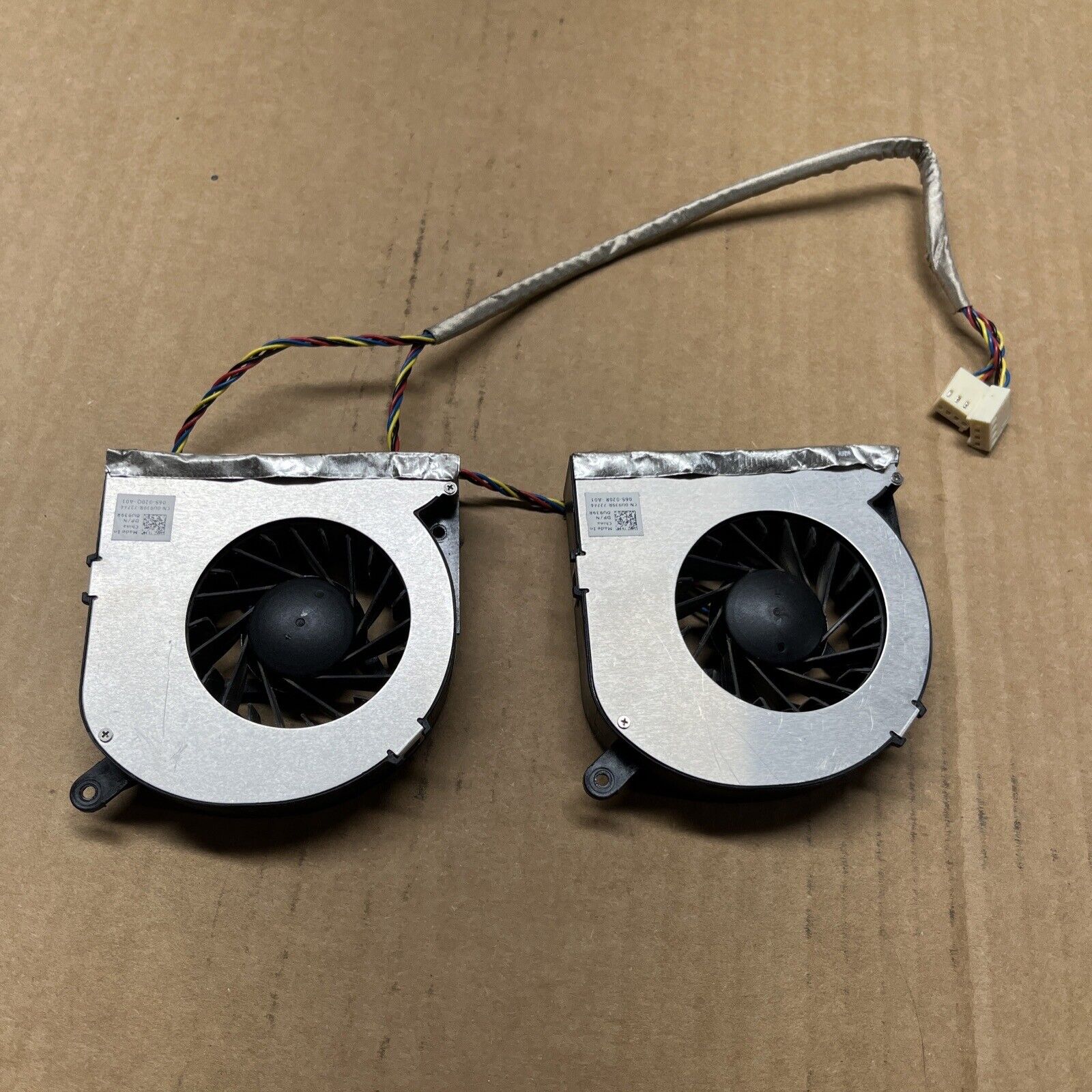 Genuine OEM Dell Vostro 320 All-in-One U939R Cooling Fans 2 Fans Fast shipping