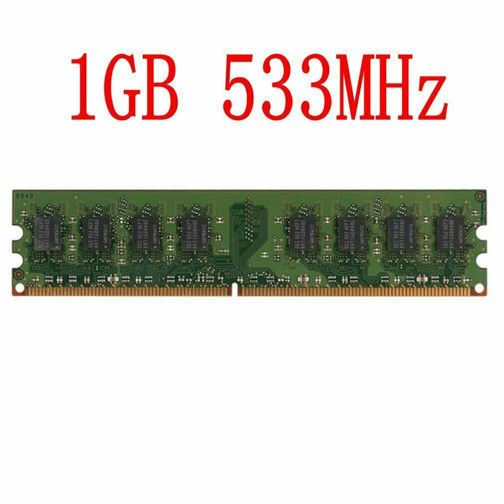 For Hynix 4GB 2x 2GB 1GB DDR2 PC2-4200U 533MHz 2Rx8 240Pin PC Desktop Memory LOT