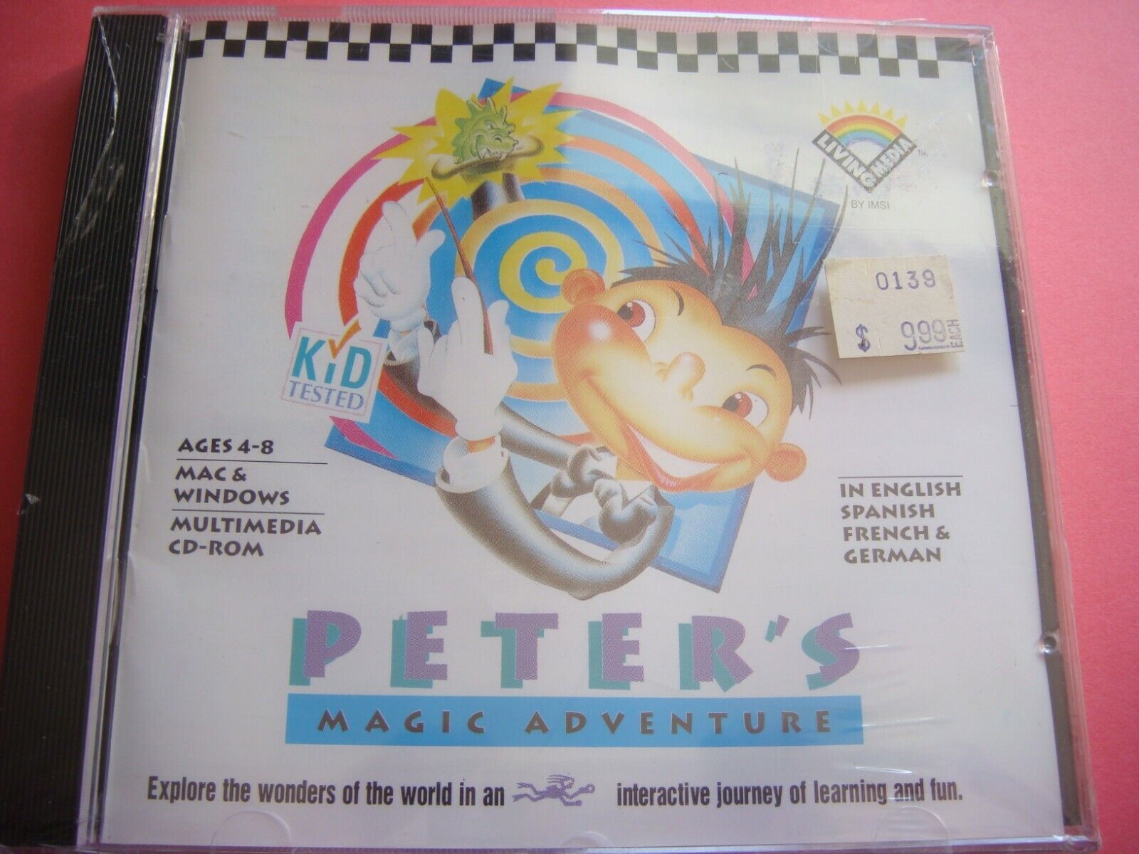 Vintage Software- Peter\'s Magic Adventure by IMSI -Circa  1994 -