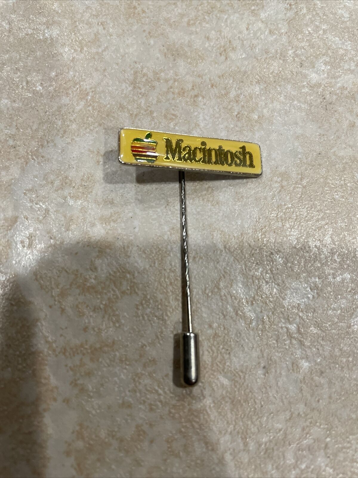 Apple Macintosh Lapel Pin Vintage