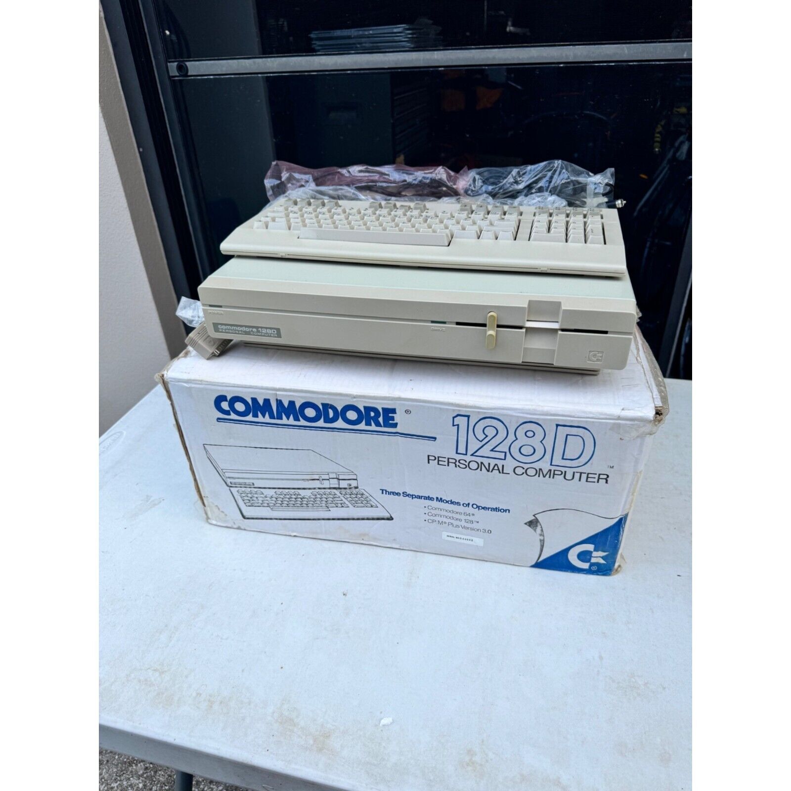 Vintage commodore 128D Computer