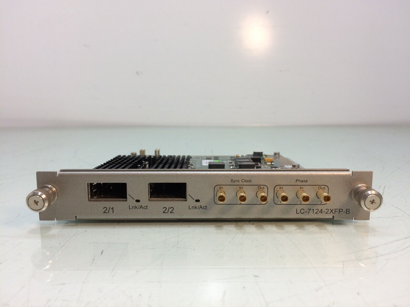 Telco Systems LC-7124-2XFP-B 2-Port 10GE XFP T-Metro Plug-in Line Card