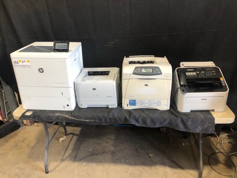 LOT OF FOUR GOOD CONDITION PRINTERS/COPY, EACH RETAIL $400-$800, HUGE DEAL