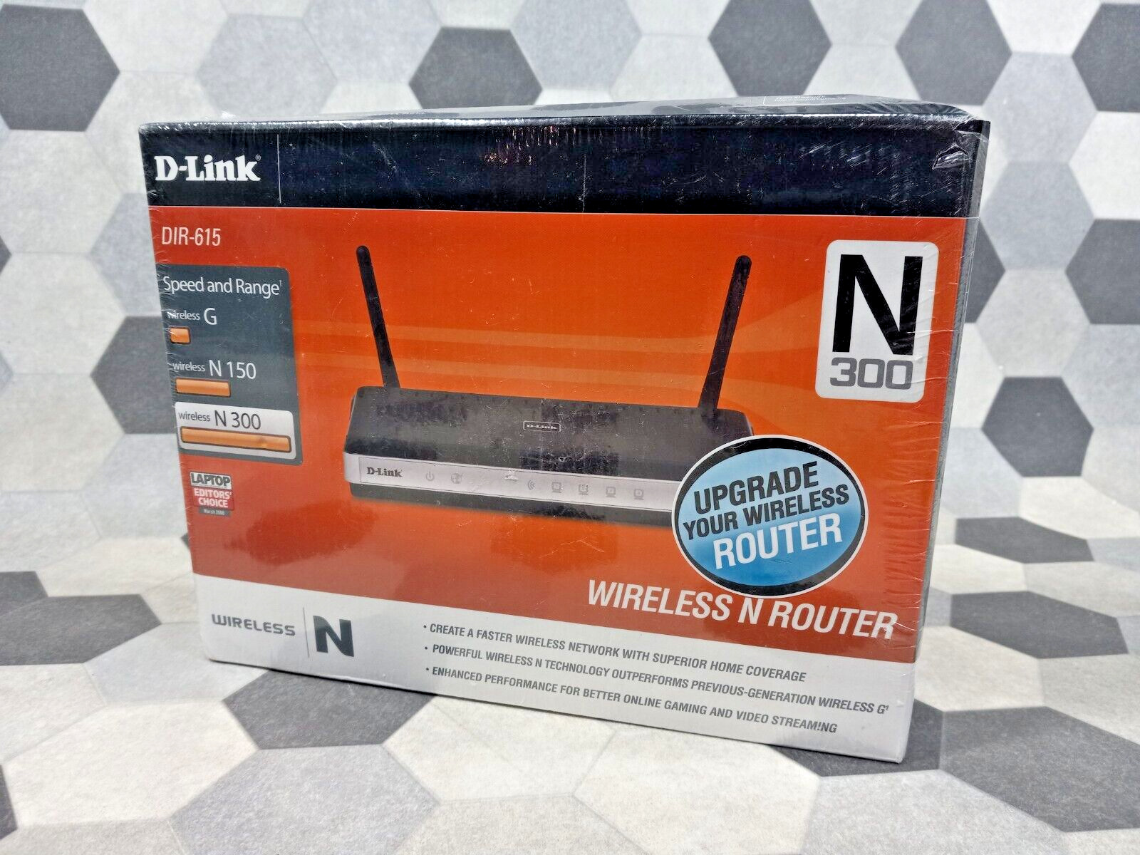 D-Link DIR-615 Wireless N Router N300 4 Ports 300 Mbps