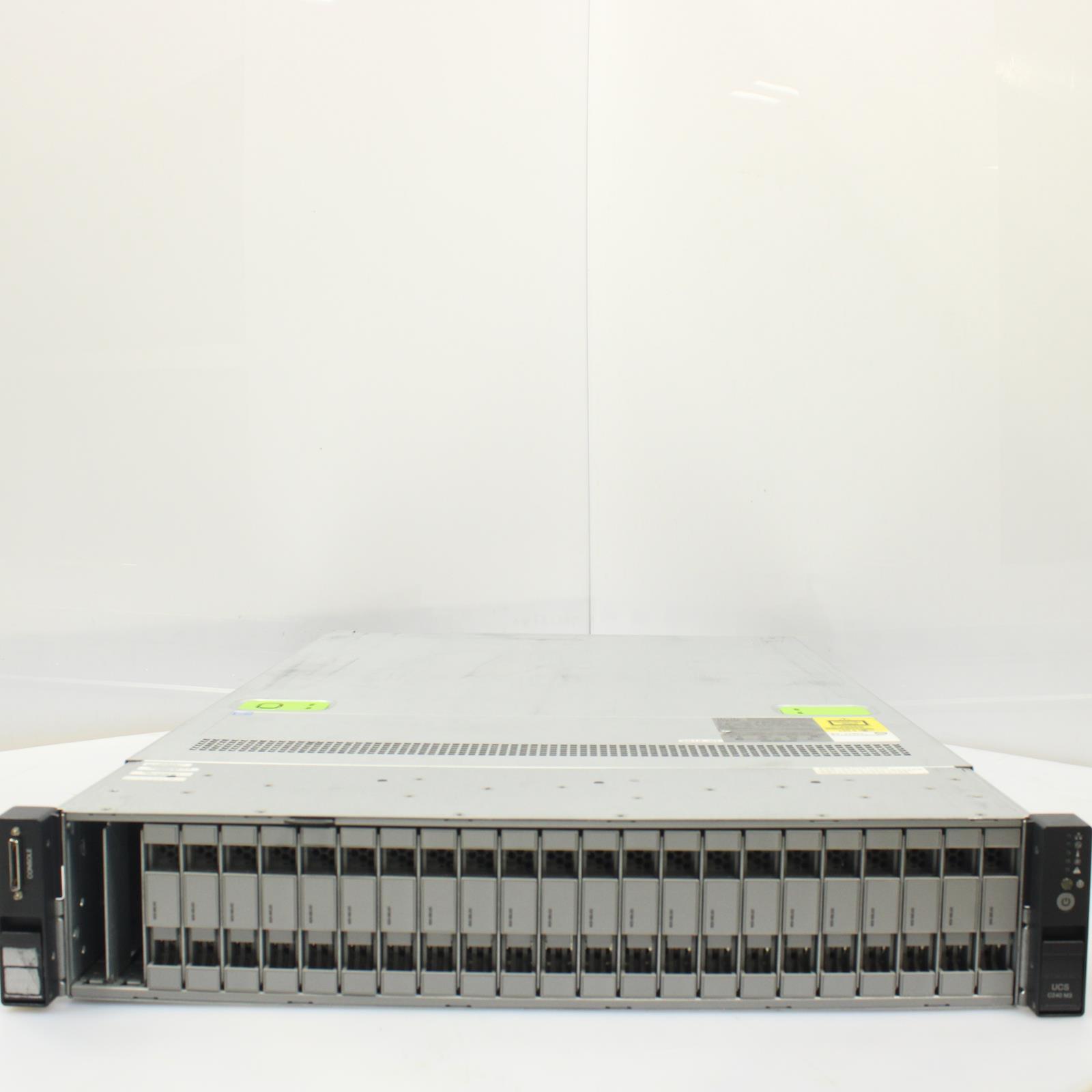 CISCO UCSC-C240-M3S V02 2x INTEL XEON E5-2680 384GB RAM No Drives No OS Server