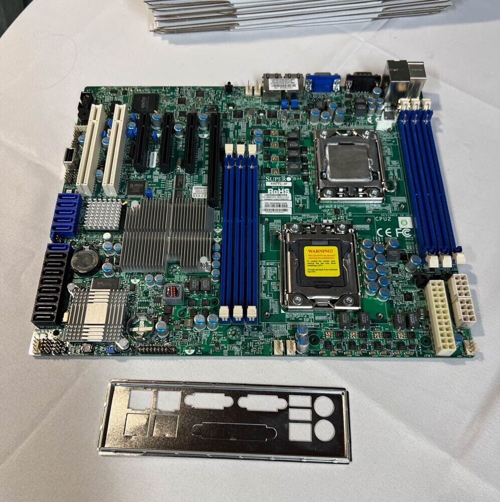 Supermicro X8DTL-3F YI01B Motherboard LGA 1366 Intel 5500 ATX DDR3 w/XEON L5638 
