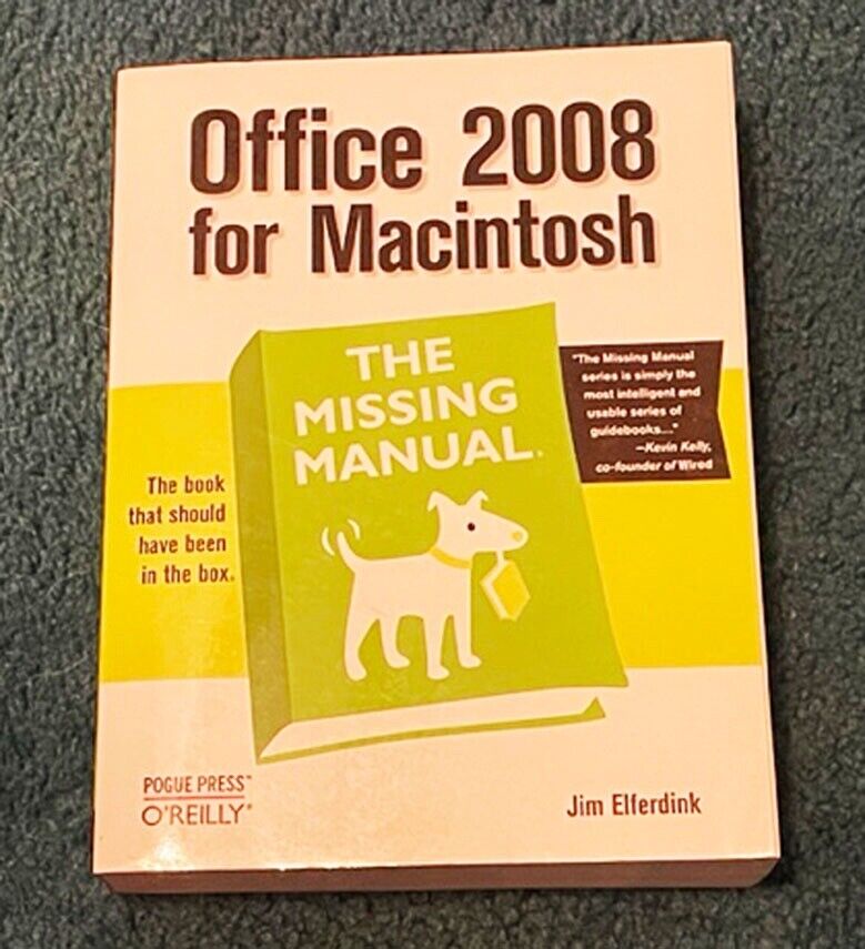Office 2008 For Macintosh (The Missing Manual) - L@@K