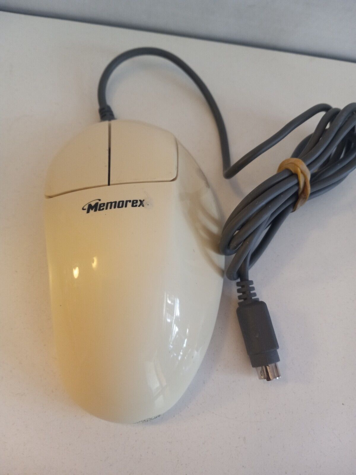 Vintage Memorex 3-Button PM2000 Ball Wired Mouse