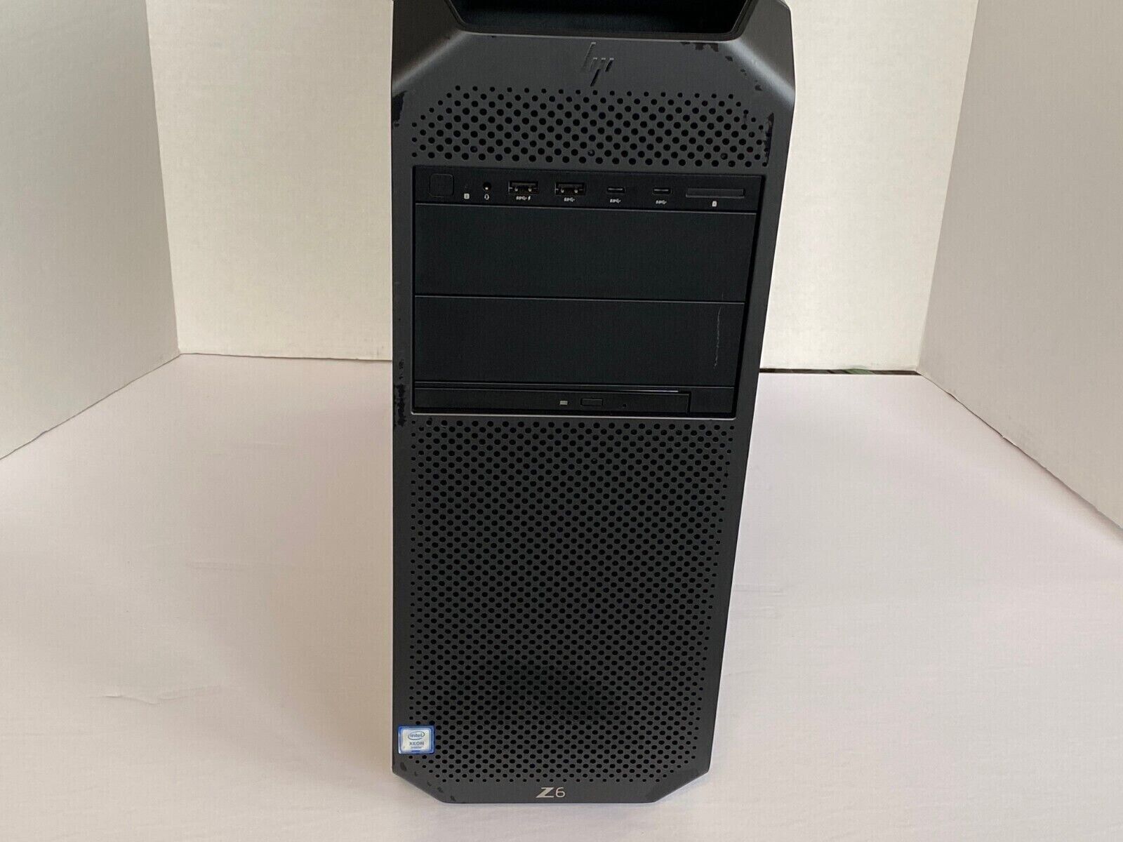 HP Z6 G4 Workstation Xeon Gold 6138 2.0GHz DDR4 SSD P4000 CTO Win 11 Pro