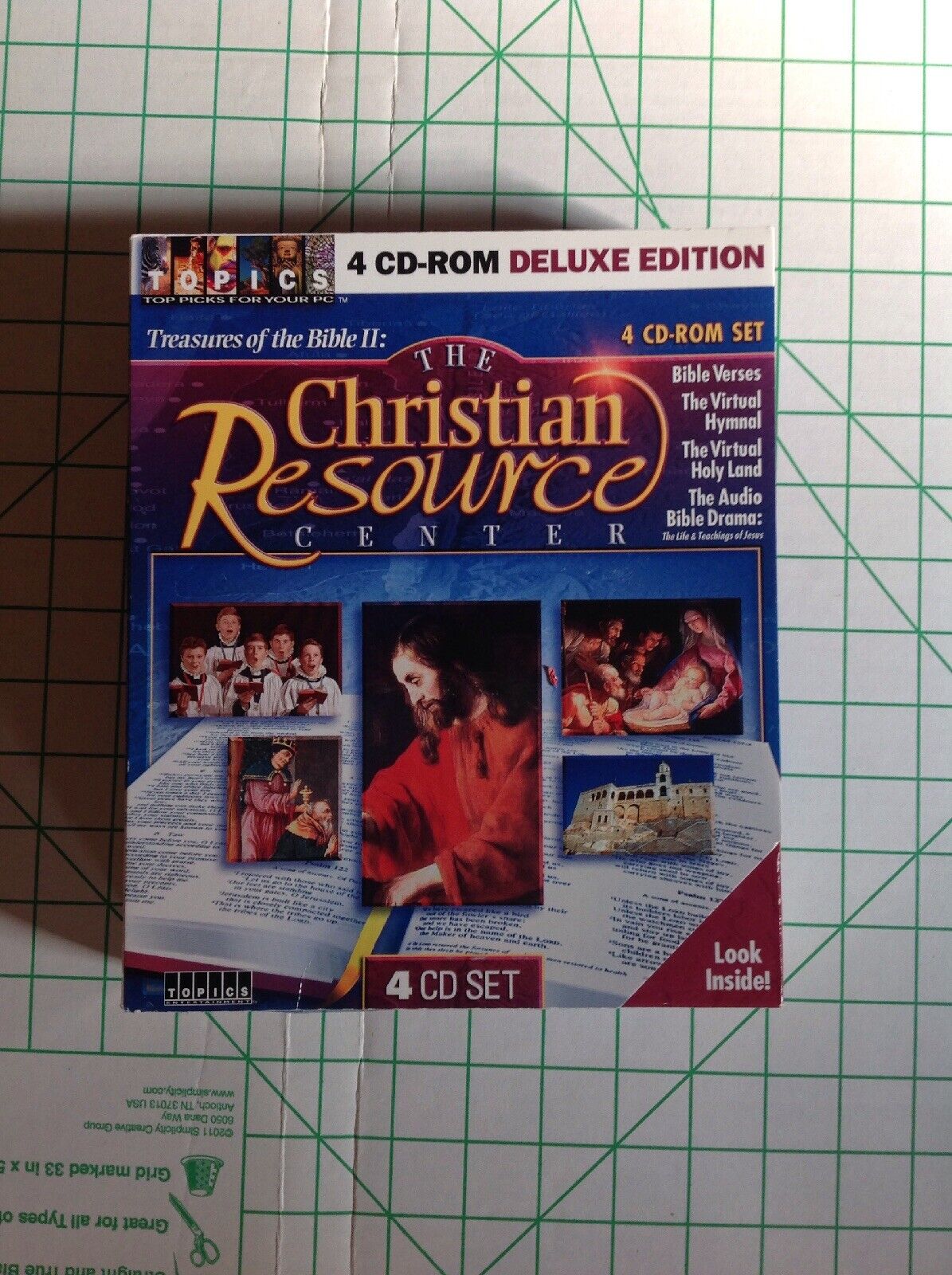 The Christian Resource Treasures Of The Bible 2 4 CD Rom Set
