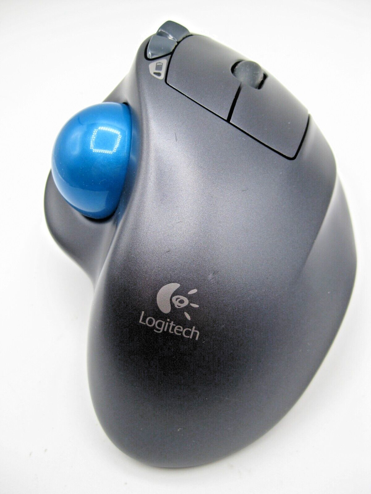 Logitech M570 Wireless Trackball Mouse Ergonomic Black + Nano USB Receiver