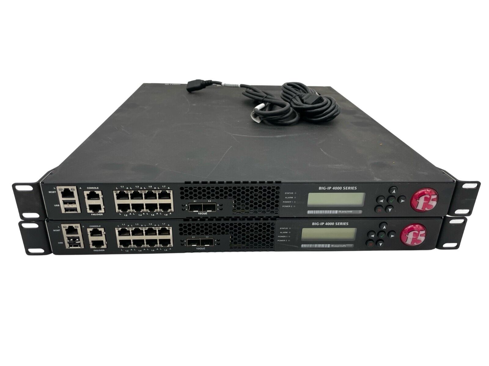 Lot of 2 F5 Networks BIG-IP 4000 Local Traffic Manager/Load Balancer Dual-AC