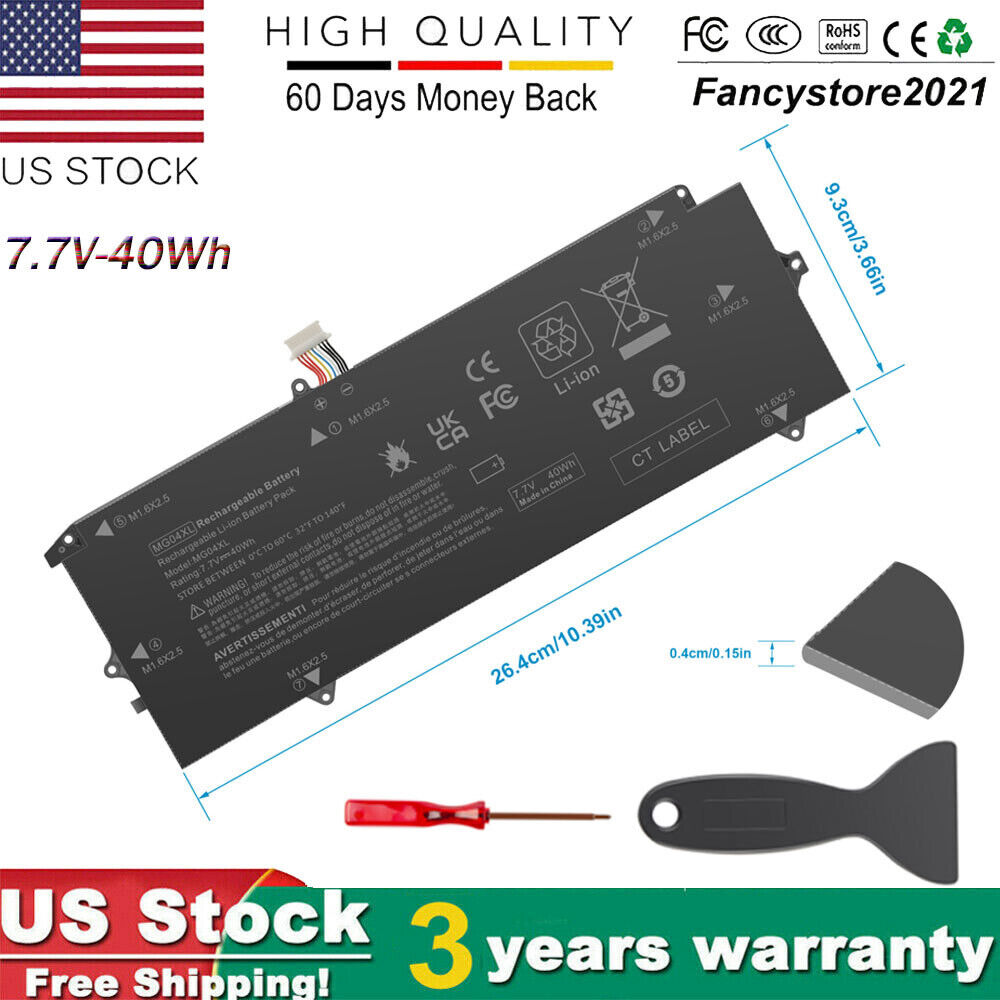 Replacement Battery For HP Elite X2 1012 G1 Series MG04XL 812060-2C1 HSTNN-DB7F