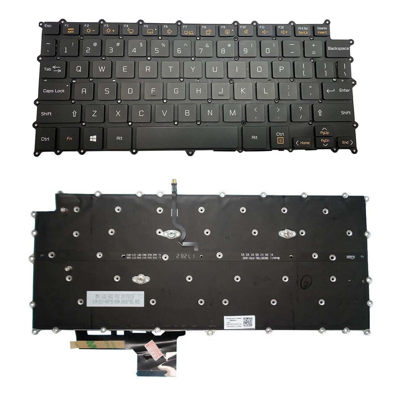 Laptop Keyboard for LG Gram 14Z980 14Z980C 14Z980B 14Z980U 14Z980G US Backlit