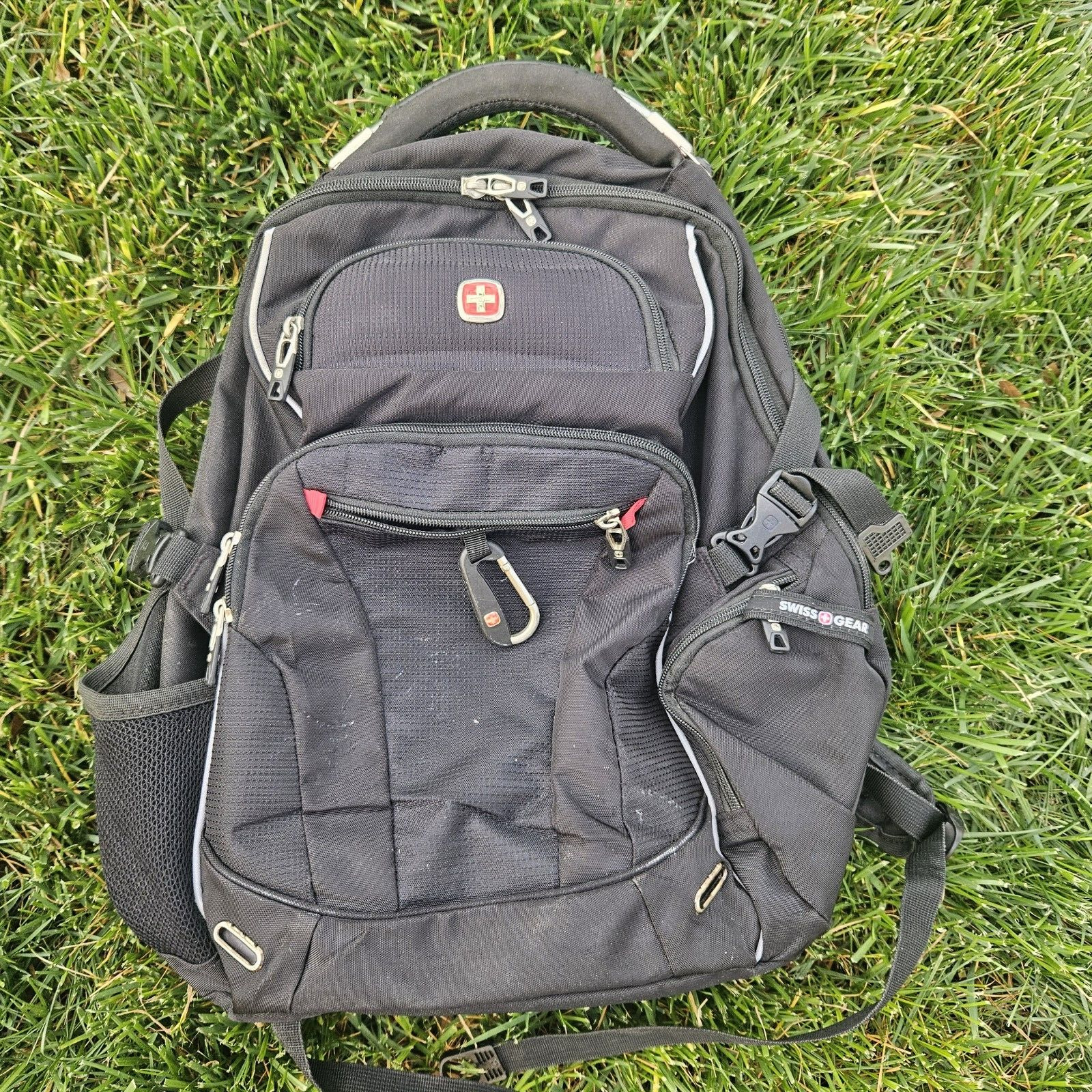 Swiss Gear Scansmart Backpack 17 Laptop TSA Friendly Hvy Duty Multi Compartment