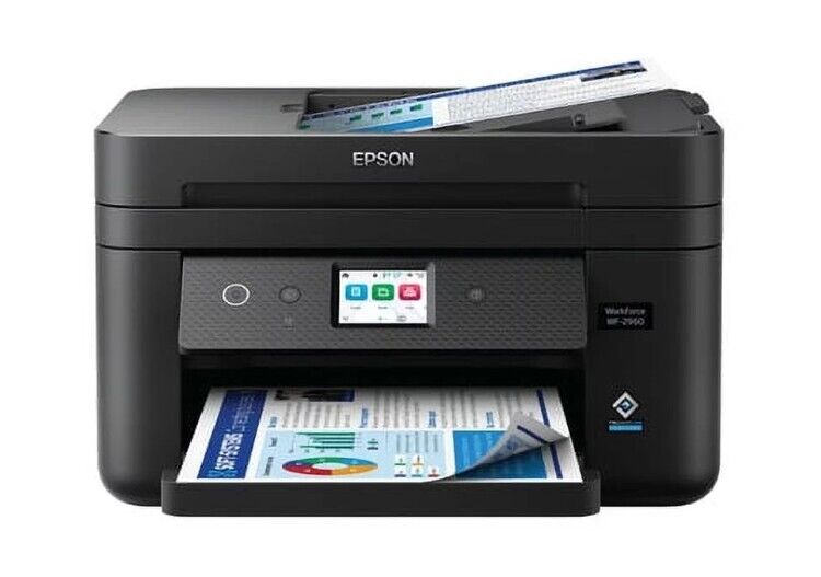 Epson WorkForce WF-2960 Color Inkjet All-In-One Printer - C11CK62201