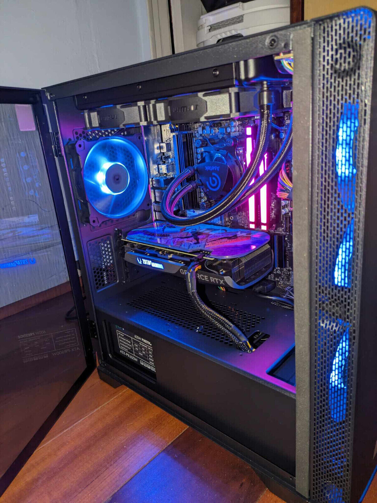 Gaming PC RTX 4060Ti Ryzen 5 7600 Across the Spider-Verse Collaboration