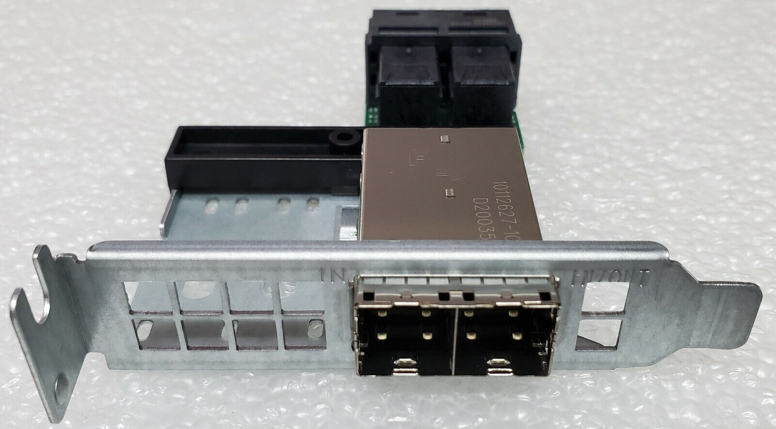 10x Supermicro AOM-SAS3-8I8E-LP 8-Port Internal Mini-SAS HD to External Mini-SAS
