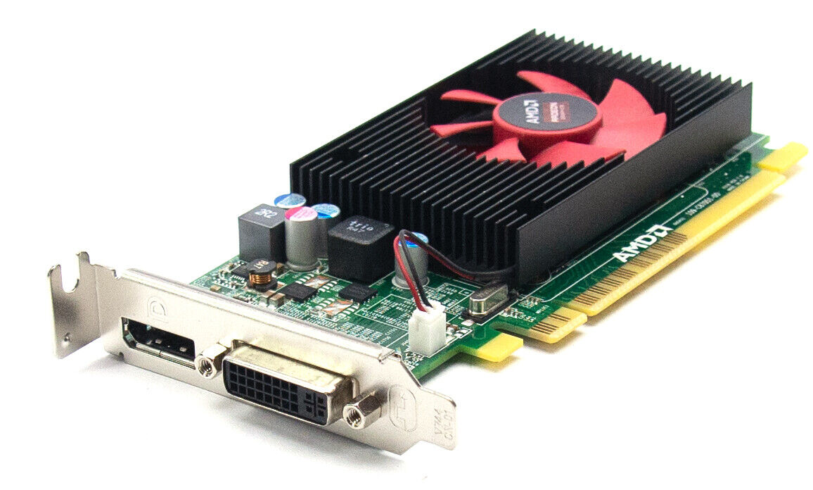 Dell AMD Radeon R5 340X 2GB GDDR3 PCI-Express DVI DisplayPort Video Graphics Car