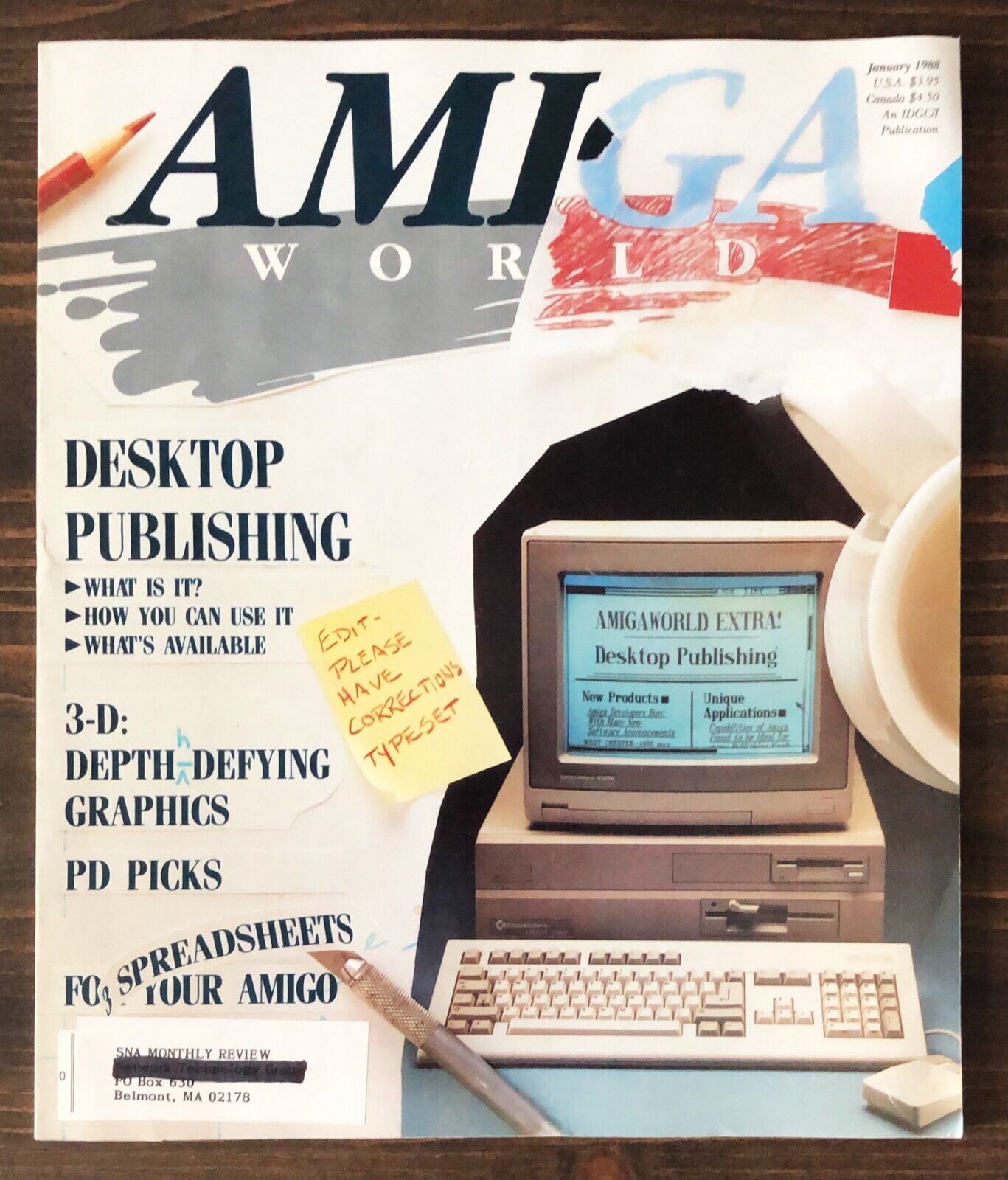 Amiga World Magazine January 1988