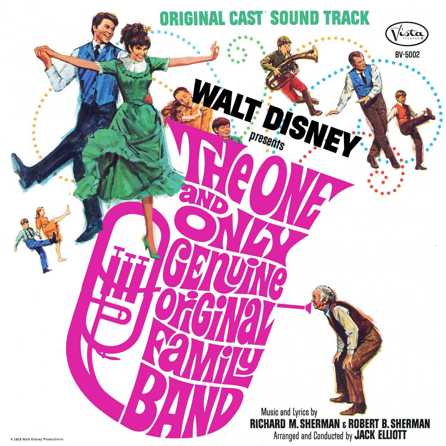 Disney: The One & Only Genuine Original Family Band - LP (5002)