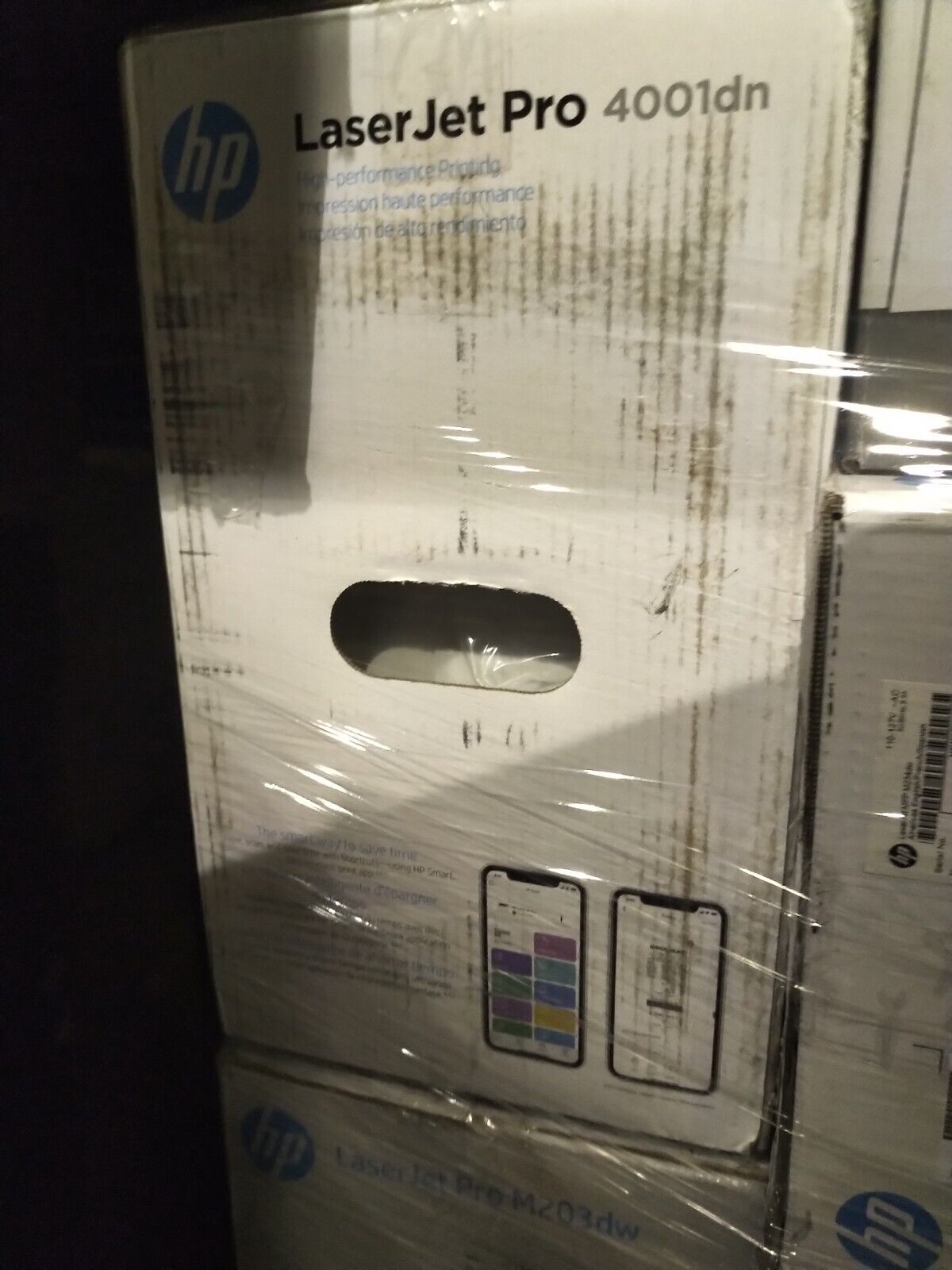 HP LaserJet Pro 4001dn Laser Printer Monochrome 2Z600F New open box