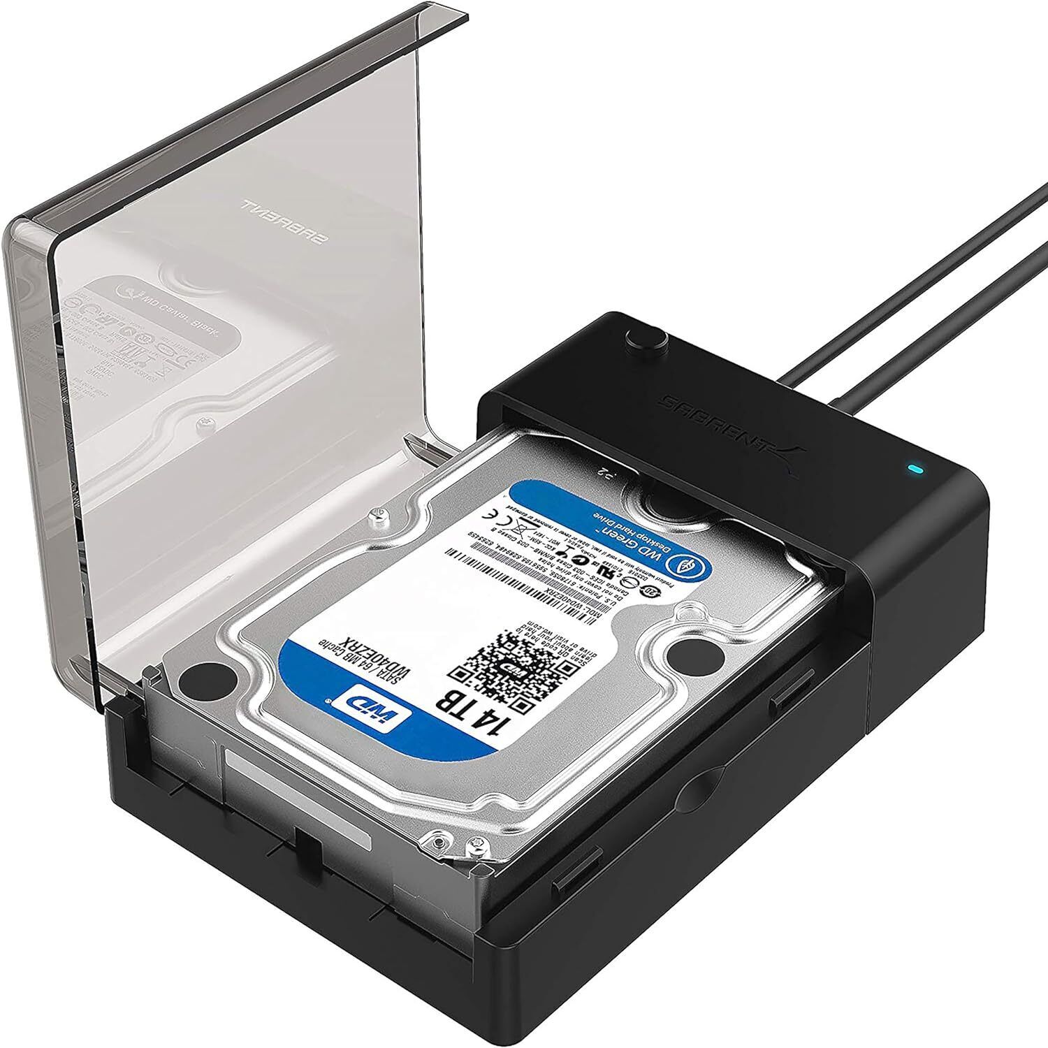 EC-DFLT USB 3.0 to SATA External Hard Drive flat Docking Station (USED)