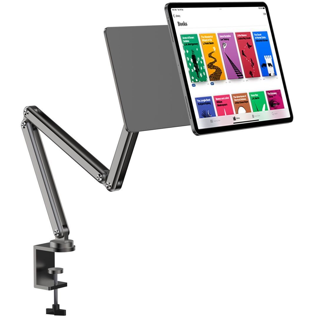 Magnetic iPad Pro 11/12.9 Stand Foldable Arm Tablet Holder for Working,Drawing