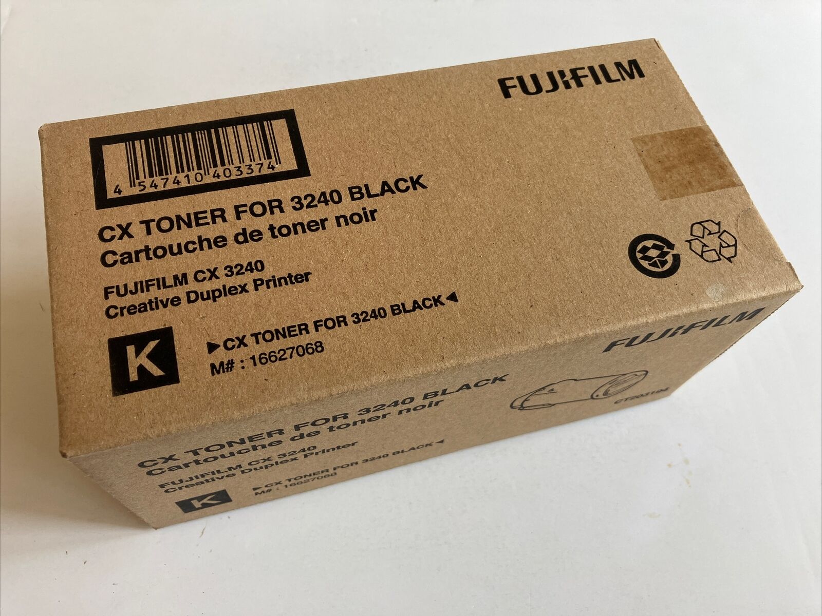 GENUINE Fujifilm CX Toner Cartridge for 3240 BLACK - Creative Duplex Printer NEW